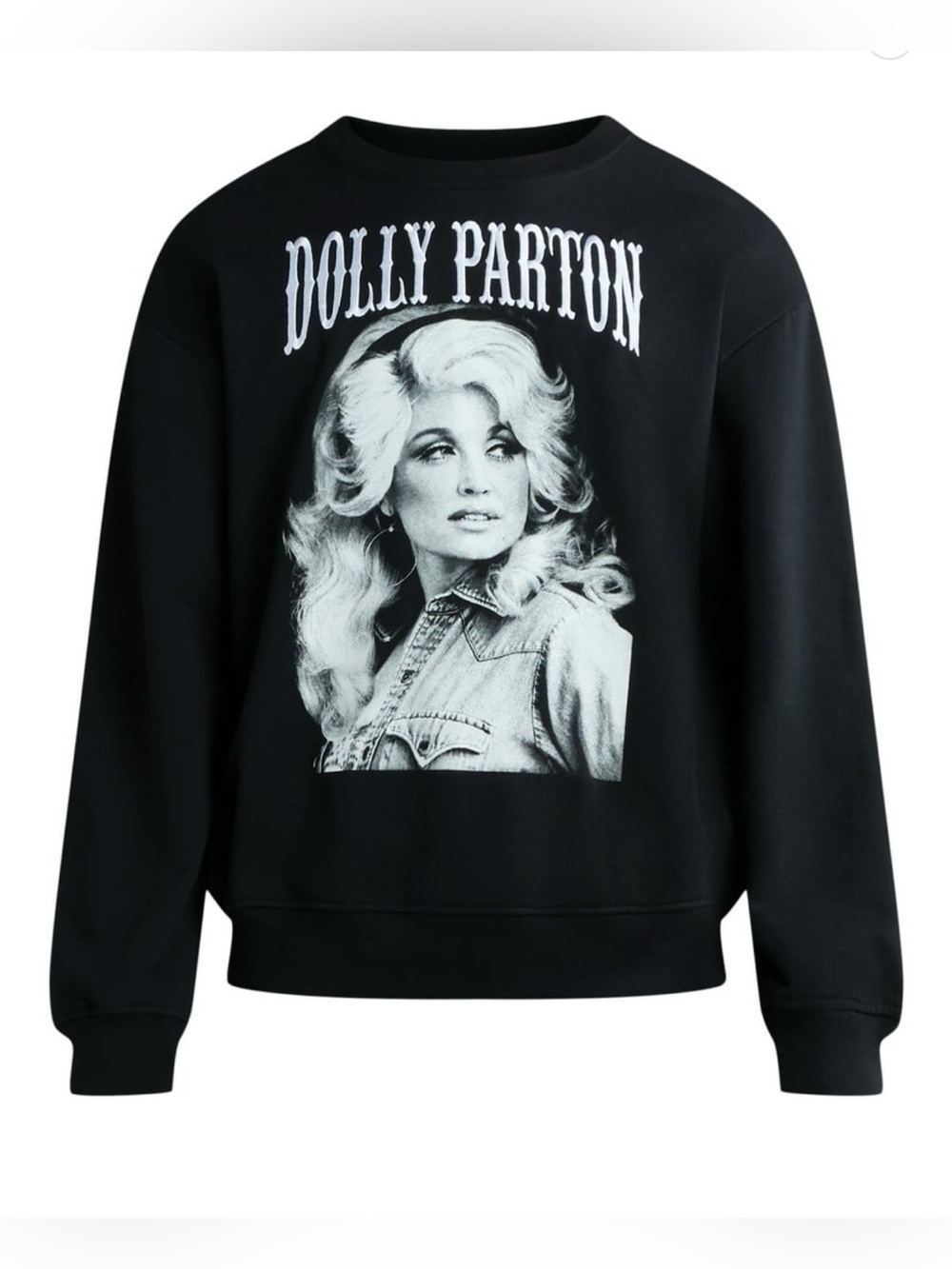 DOLLY PARTON NWT CREW NECK SWEATSHIRT SIZE LARGE